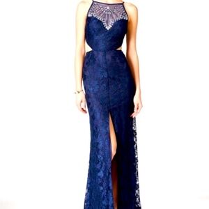 Lace Embellished Dress